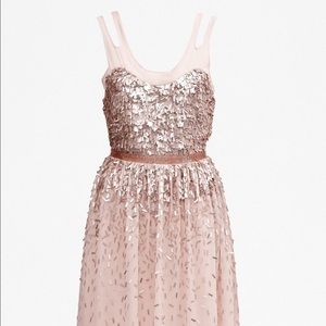 French Connection Sequin Midi Dress
